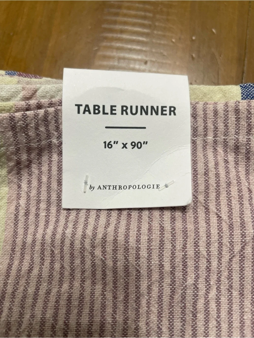 Anthropologie Rayas 100% cotton table napkins and a matching table runner - NWT